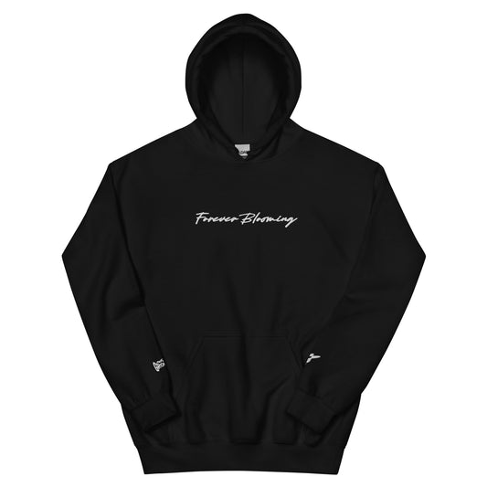 Embroidered Forever Blooming Unisex Hoodie